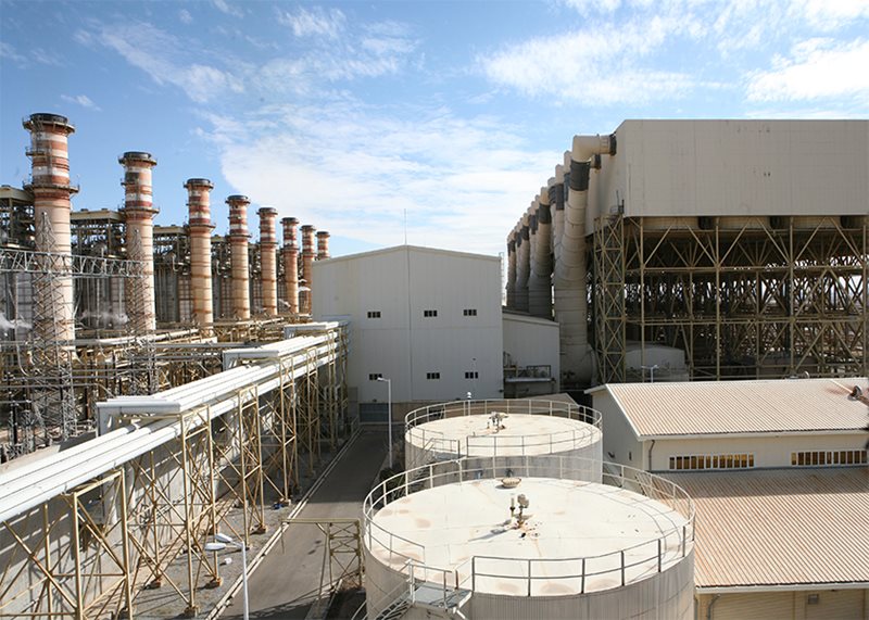 تولید بیش از 900 میلیون کیلووات‌ساعت انرژی در نیروگاه شهید سلیمانی کرمان
