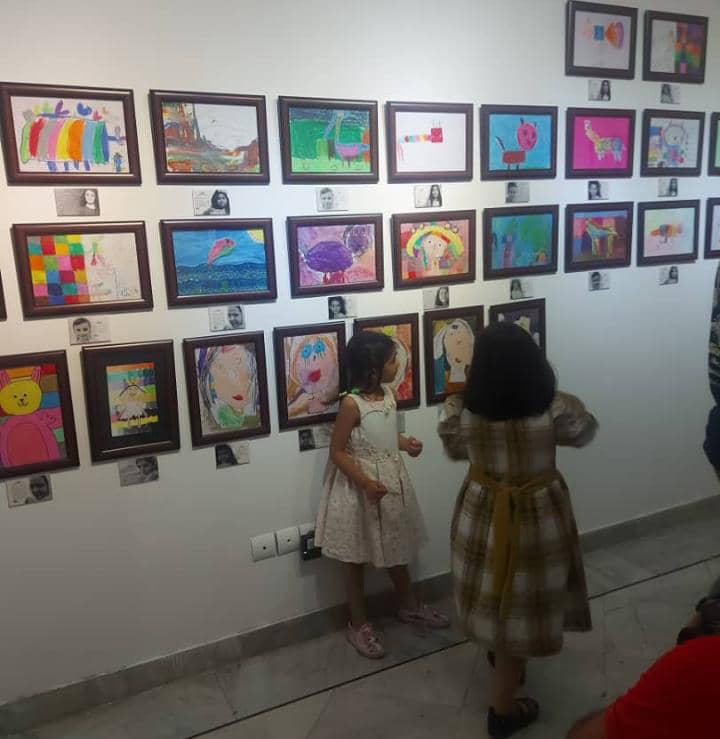 نمایشگاه گروهی نقاشی کودکان تهرانی فردا به پایان می‌رسد