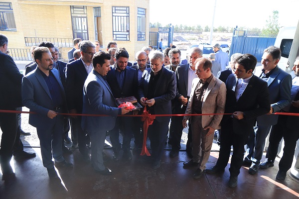 طرح توسعه واحد تولید لوله و اتصالات در یزد افتتاح شد