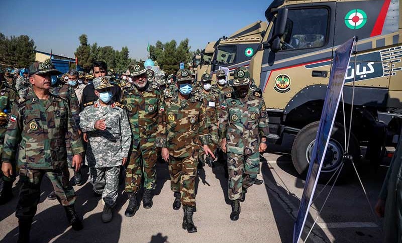 نمایشگاه تجهیزات دفاعی نیروی زمینی ارتش افتتاح شد
