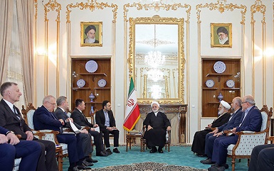 تاکید رئیس عدلیه بر پیشبرد همکاری‌های ایران و روسیه جهت رفع مسائل حقوقی