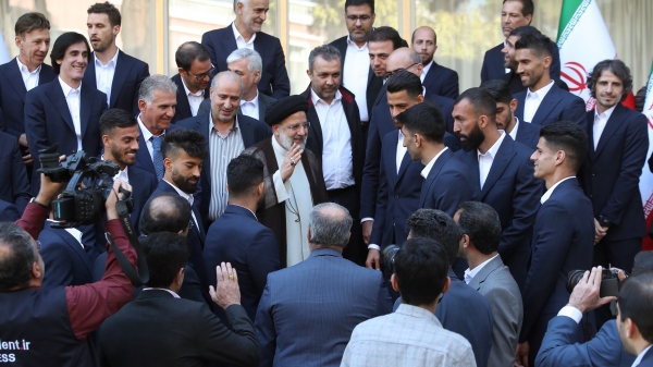 رئیس‌جمهور پیروزی تیم ملی فوتبال ایران را تبریک گفت