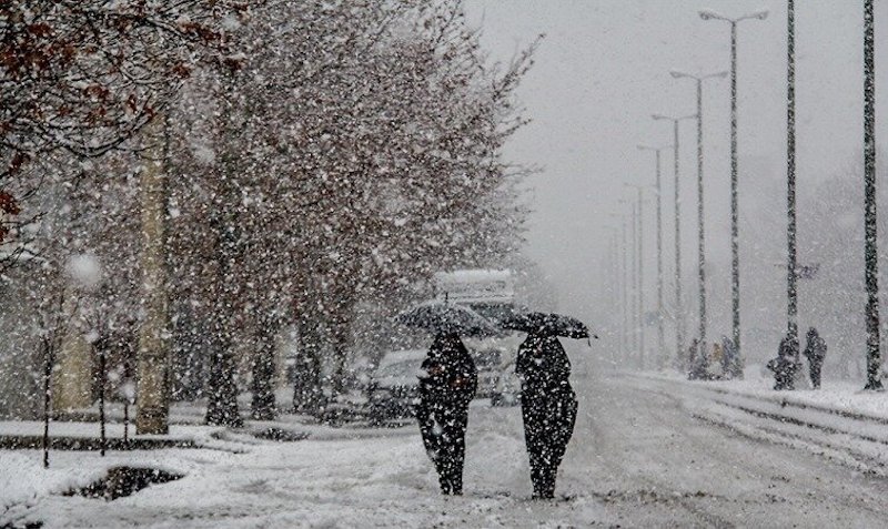 پیش‌بینی بارش برف‌ و باران در ۵ استان غربی کشور