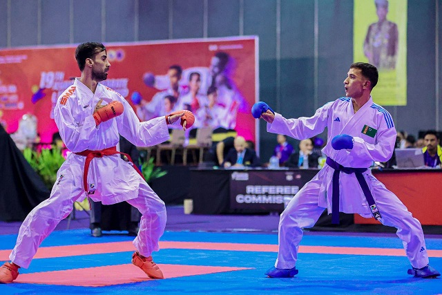 ۲ طلا و سه برنز کاراته‌کاهای ایران در روز نخست قهرمانی آسیا
