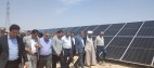 افتتاح فاز نخست نیروگاه خورشیدی 13 مگاواتی در هرمزگان