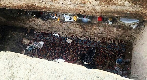نمای داخلی گورخواب / عکس