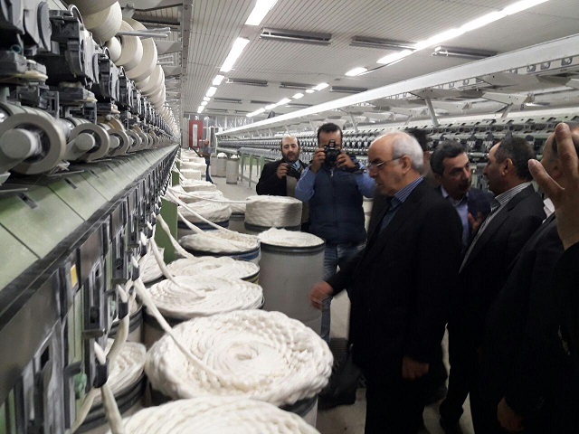 ایجاد تولیدو اشتغالزایی،با سرمایه گذاری و توسعه صنایع نساجی ایران