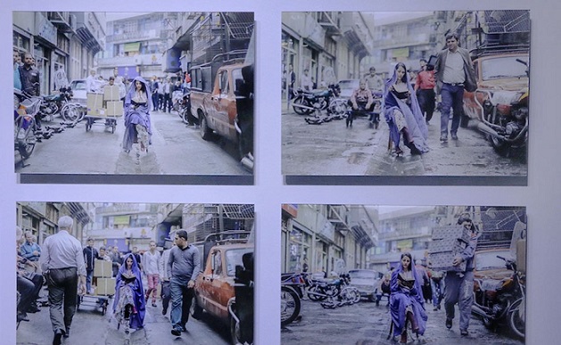مریم فیروزی از نمایشگاه 