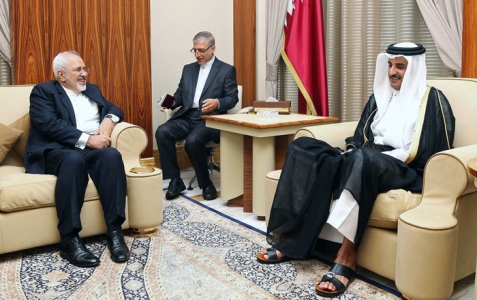 وزیر امور خارجه کشورمان با امیر قطر دیدار کرد