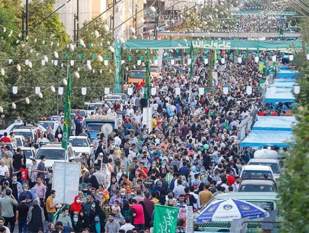 میهمانی ۱۰ کیلومتری عید غدیر در تهران
