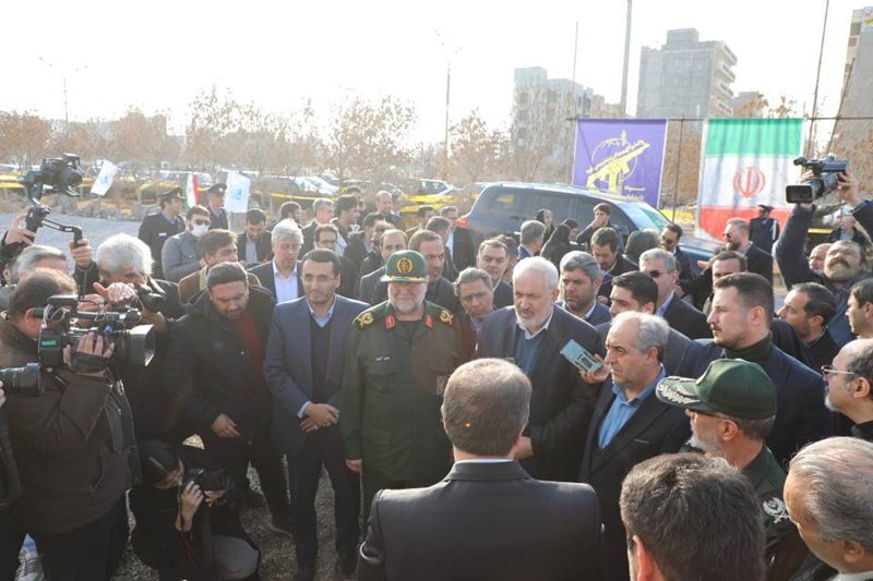 وزیر نیرو از عملیات اجرایی رینگ شرقی تبریز بازدید کرد