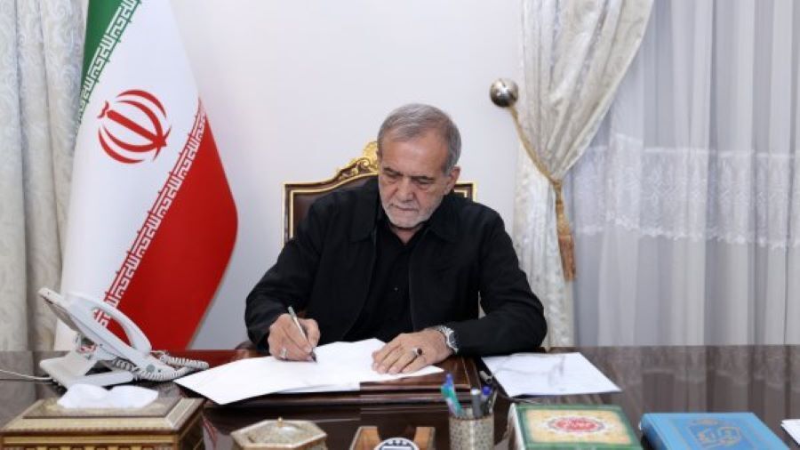 پیام پزشکیان در آستانه تشییع پیکر شهید نصرالله