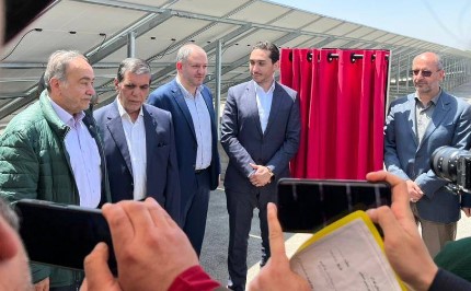 بزرگترین نیروگاه خورشیدی انشعابی استان تهران در ملارد به بهره‌برداری رسید