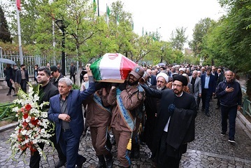 برگزاری مراسم تشییع پیکر مرحوم حجت‌الاسلام والمسلمین نیری
