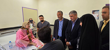 بهره‌برداری از کلینیک درمان زخم بر پایه پلاسمای سرد در جهرم
