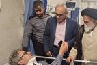 بازدید سرزده رئیس سازمان اورژانس کشور ازرونددرمان مصدومان حادثه انفجار اسکله شهید رجایی