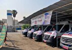 تحویل ۱۰۰ دستگاه آمبولانس پیشرفته به ناوگان درمانی صنعت نفت