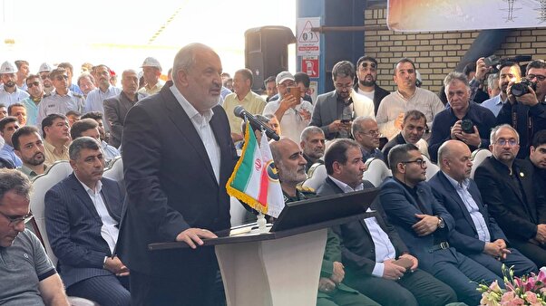 سومین واحد گازی۱۸۳ مگاواتی نیروگاه شهیدسلیمی نکا افتتاح شد