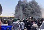 حادثه آتش‌سوزی در مرز مهران/ یک نفر جان باخت