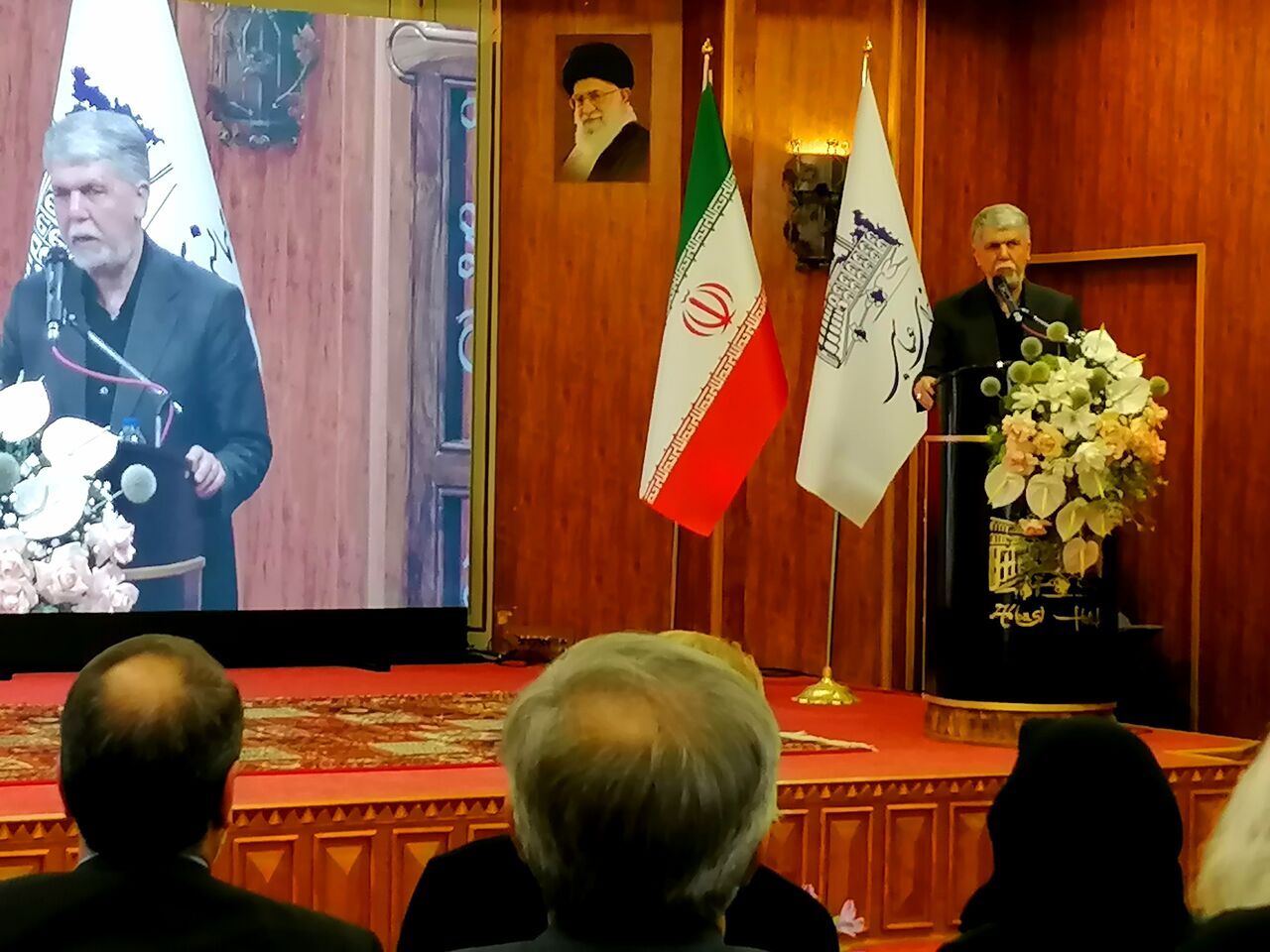 وزیر فرهنگ و ارشاد: هنر استاد فرشچیان بازتاب هویت ایرانی، اسلامی است