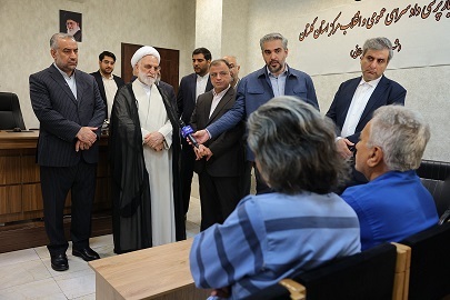 بازدید رئیس قوه قضاییه از دادسرای مرکز استان گلستان