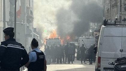 انفجار در نزدیکی دفتر نخست‌وزیر فرانسه در پاریس