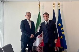 دیدار روسای جمهور ایران و فرانسه
