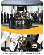 زنگ آغاز معاملات بورس تهران توسط مدیرعامل بیمه پارسیان نواخته شد