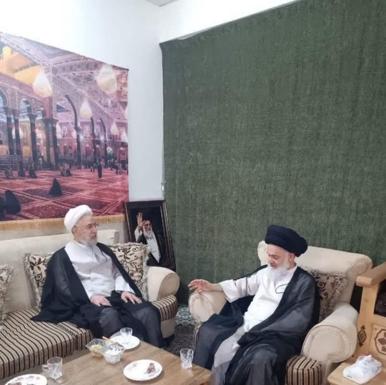 دیدار دادستان کل کشور با آیتالله حسینی بوشهری دیدار دادستان کل کشور با آیتالله حسینی بوشهری